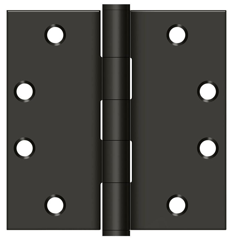 DELTANA Deltana S45U10B Square Hinge 4.5x4.5 in Oil Rubbed Bronze