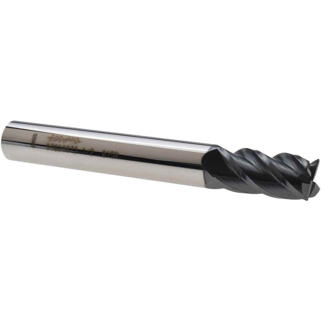 ACCUPRO Accupro 12183573 Corner Radius End Mill 1/2 in 4 Flute