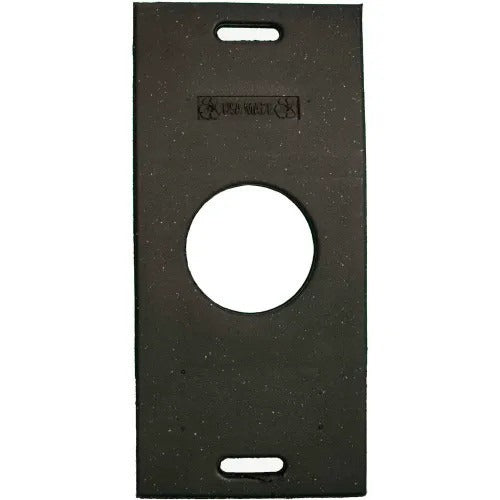 CORTINA Cortina 03-752-30 Recycled Rectangular Rubber Base 30 Lbs