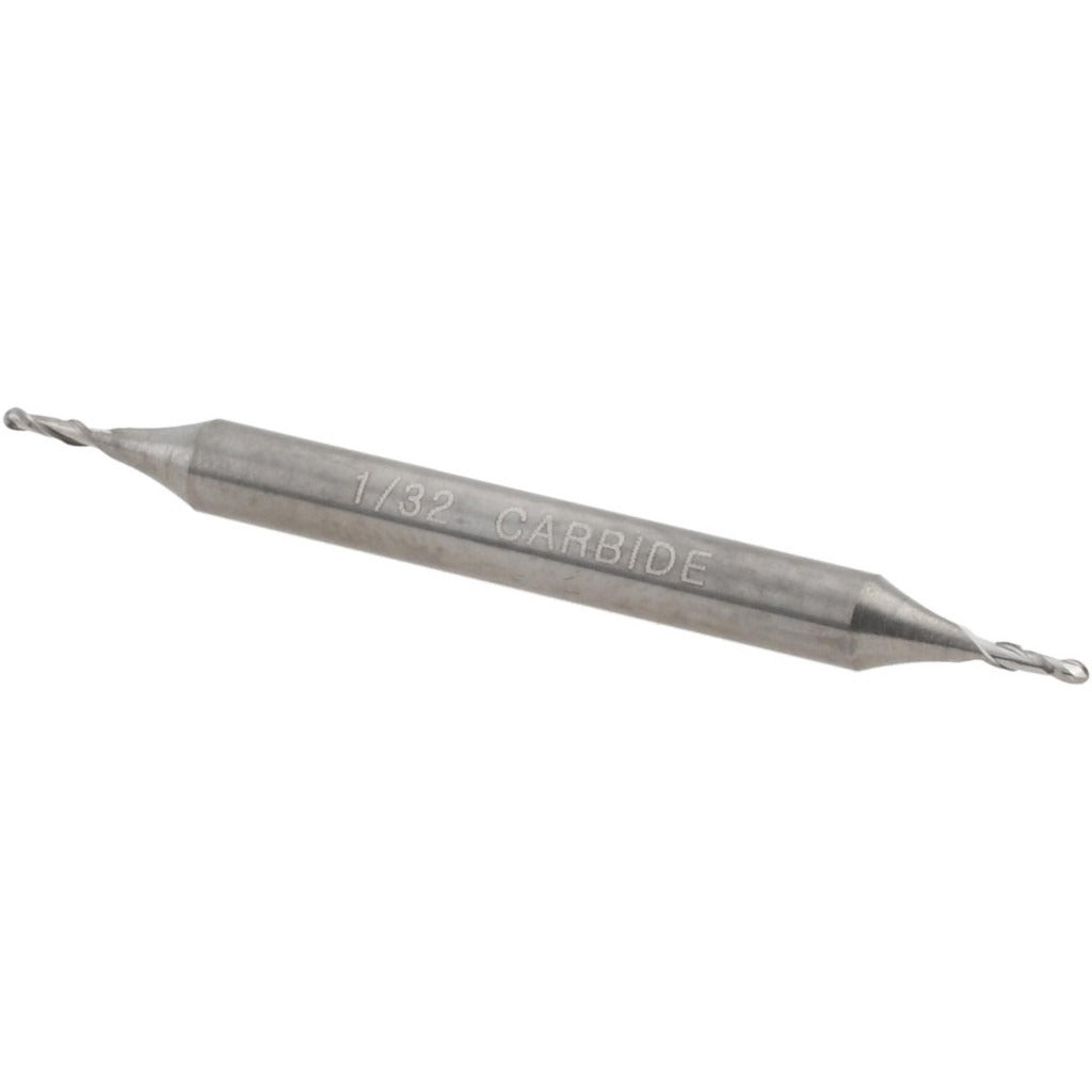 HERTEL Hertel E599924381 Ball End Mill 1/32 in 2 Flute Carbide