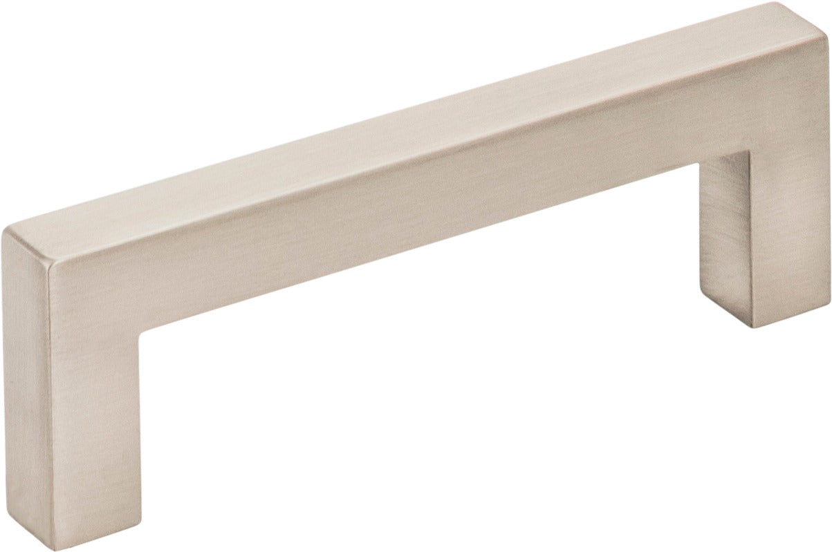ELEMENTS Elements 625-3SN Square Bar Pull 3 in Center Satin Nickel