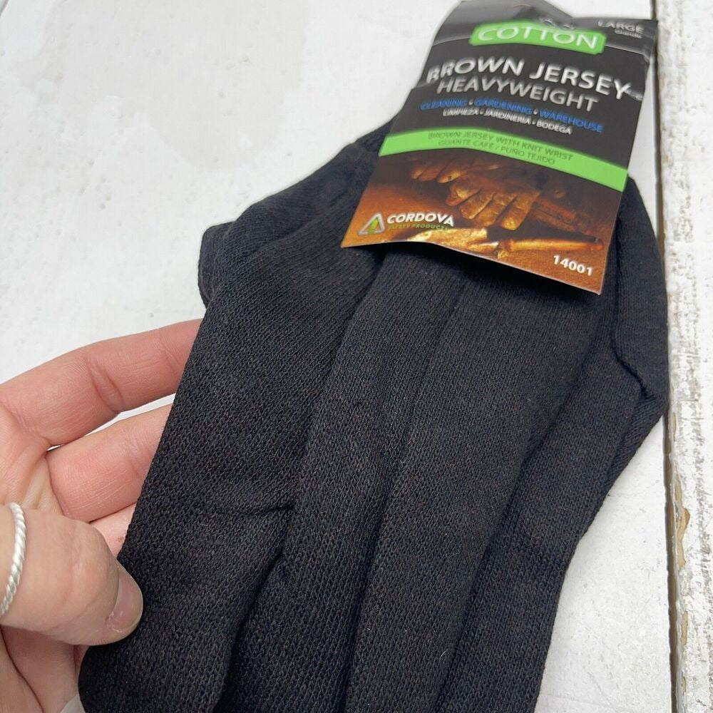 CORDOVA Cordova 14001 Jersey Heavyweight Gloves Large 1 Pair