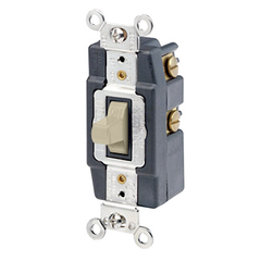 Leviton 1257-I Toggle Switch 20 Amp 120/277 Volt