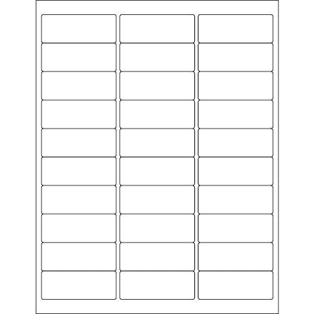 BSC PREFERRED Bsc Preferred LL200 Laser Printer Labels 3000 Per Case