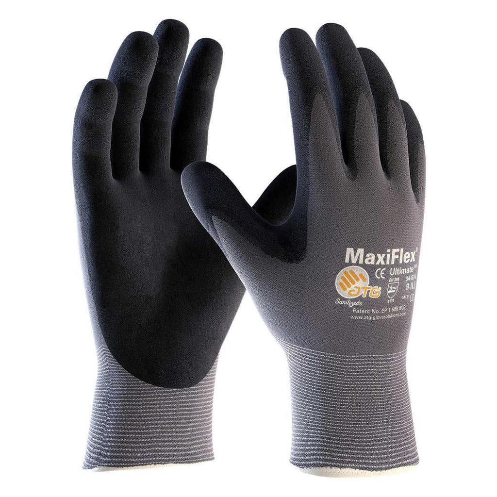 ATG Atg 34-874/XXS Work Gloves 2x-small Nitrile Coated