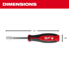 Milwaukee Tool 48-22-2456 HollowCore Nut Driver 1/2 Inch