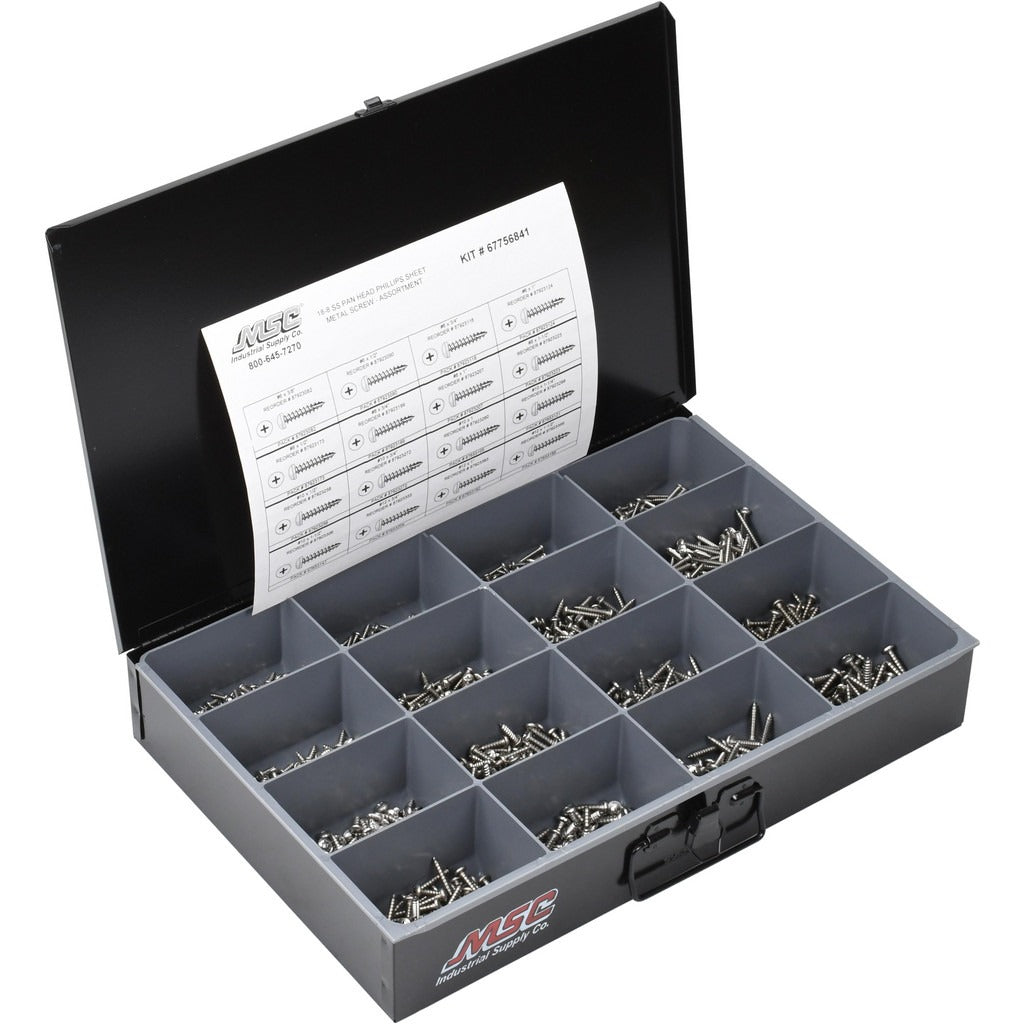 VALUE COLLECTION Value Collection 67756841 Sheet Metal Screw Assortment 1300pc