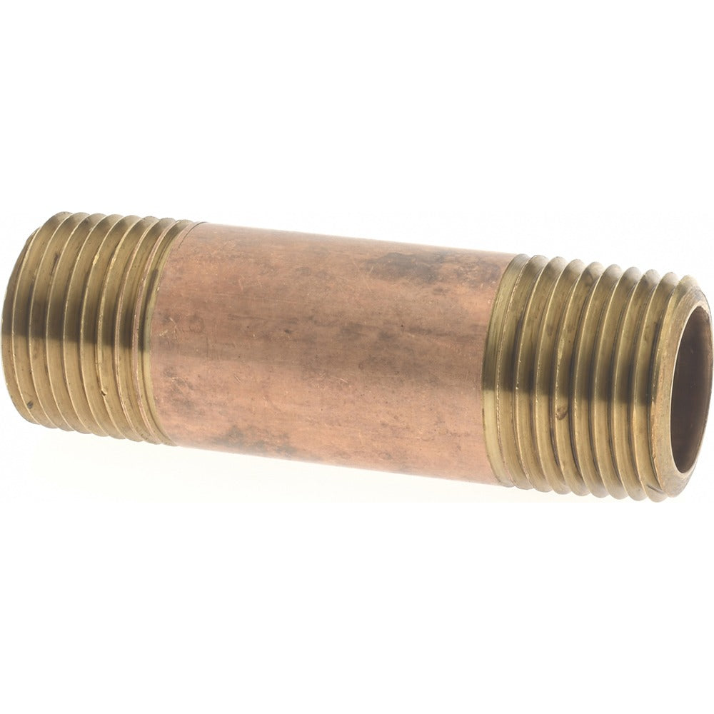 MERIT BRASS Merit Brass 2106-200 Brass Pipe Nipple 3/8 in Npt 2 in