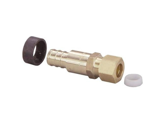 VIEGA Viega 46032 Pex Brass Lav Insert Adapter Crimp Compression