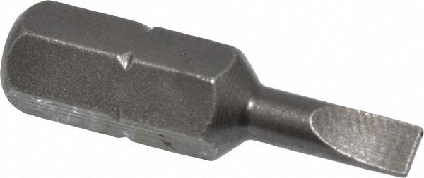 APEX Apex 445-00X Slotted Insert Bit 1/4 Inch Drive 0.138 Inch Blade