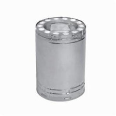 Metal-Fab 6TGG48 Chimney Pipe, 6 in Dia x 48 in L, Galvanized