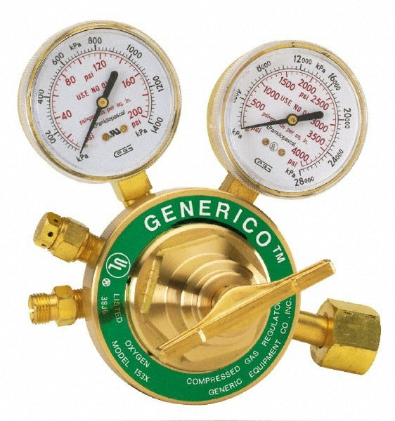 VALUE COLLECTION Value Collection 753X-125 Oxygen Welding Regulator