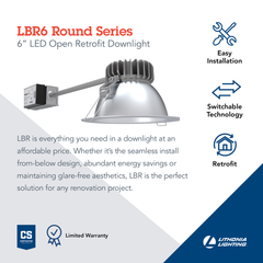 Lithonia Lighting LBR6-ALO2-SWW1-AR-LSS-MWD-MVOLT-UGZ