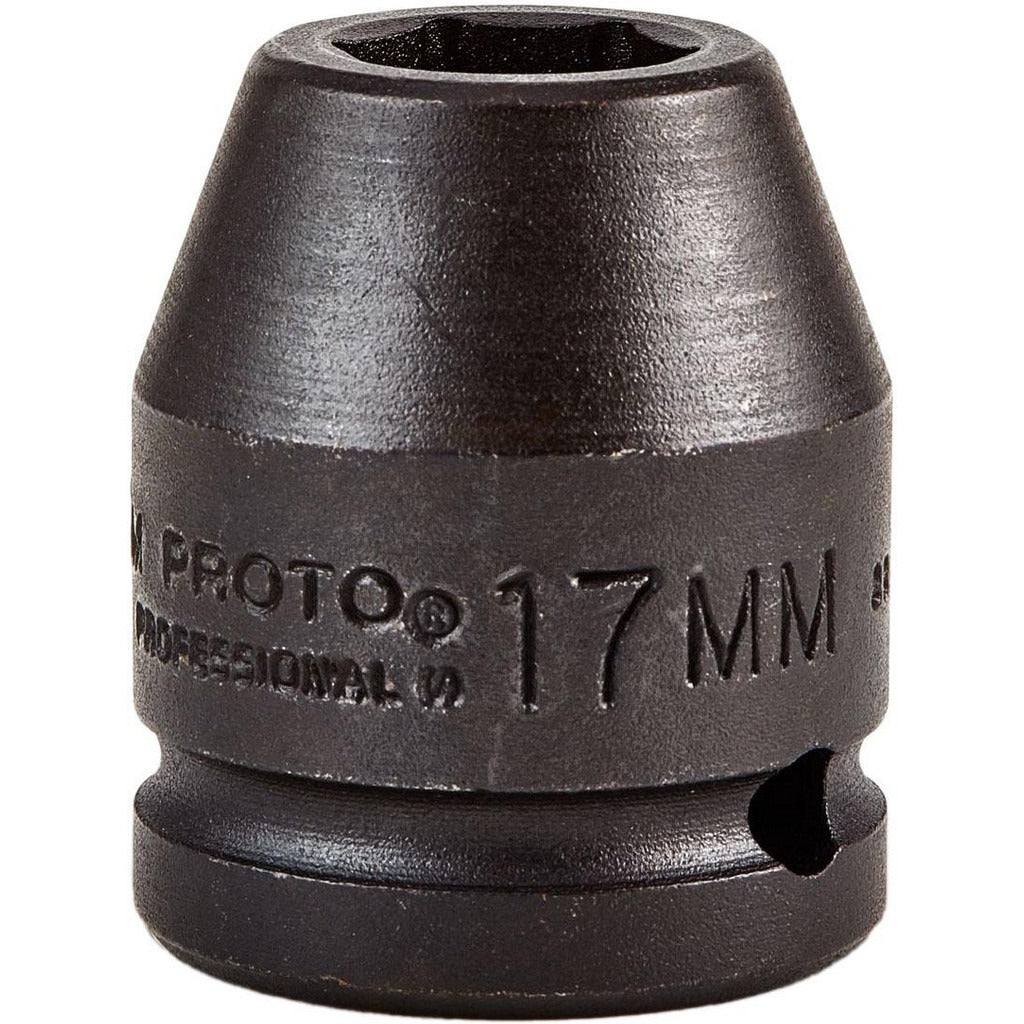 PROTO Proto J07517M Impact Socket 3/4 in Drive 17mm 6-pt