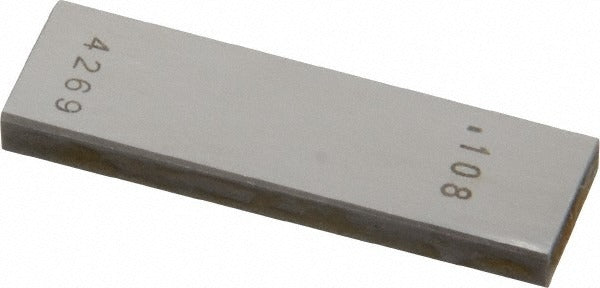 VALUE COLLECTION Value Collection 630-31086 Steel Gage Block 0.108 in AS-1