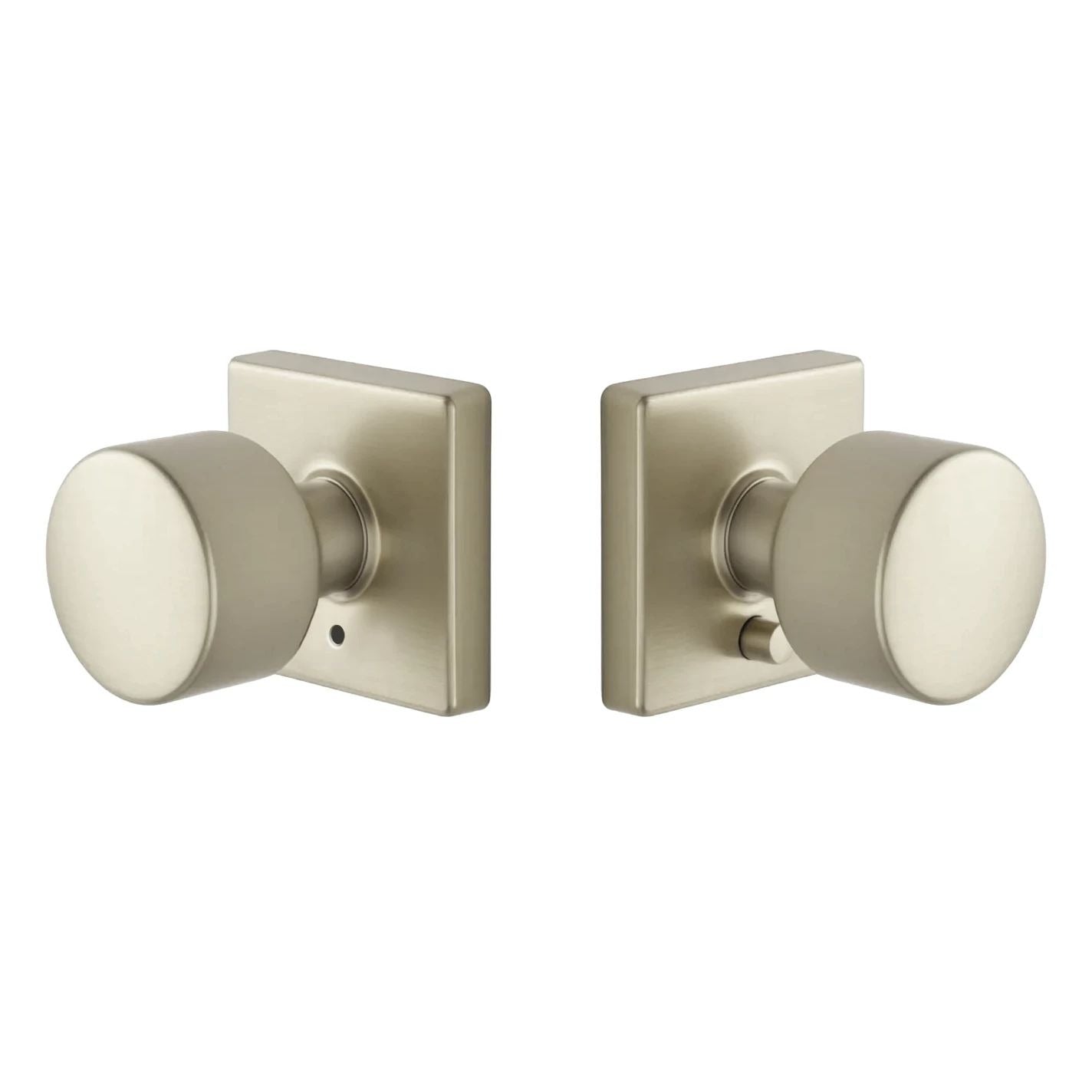 EMTEK Emtek EE3210PGSN Privacy Lock Page Knob Square Rose