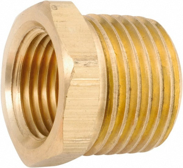 ANDERSON METALS Anderson Metals 756110-1202 Pipe Bushing 3/4-14 X 1/8-27 Brass