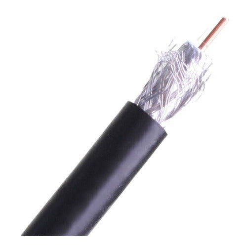 WIREPATH Wirepath SP-RG6-1000-BLK RG6 Coax Cable 1000 Ft