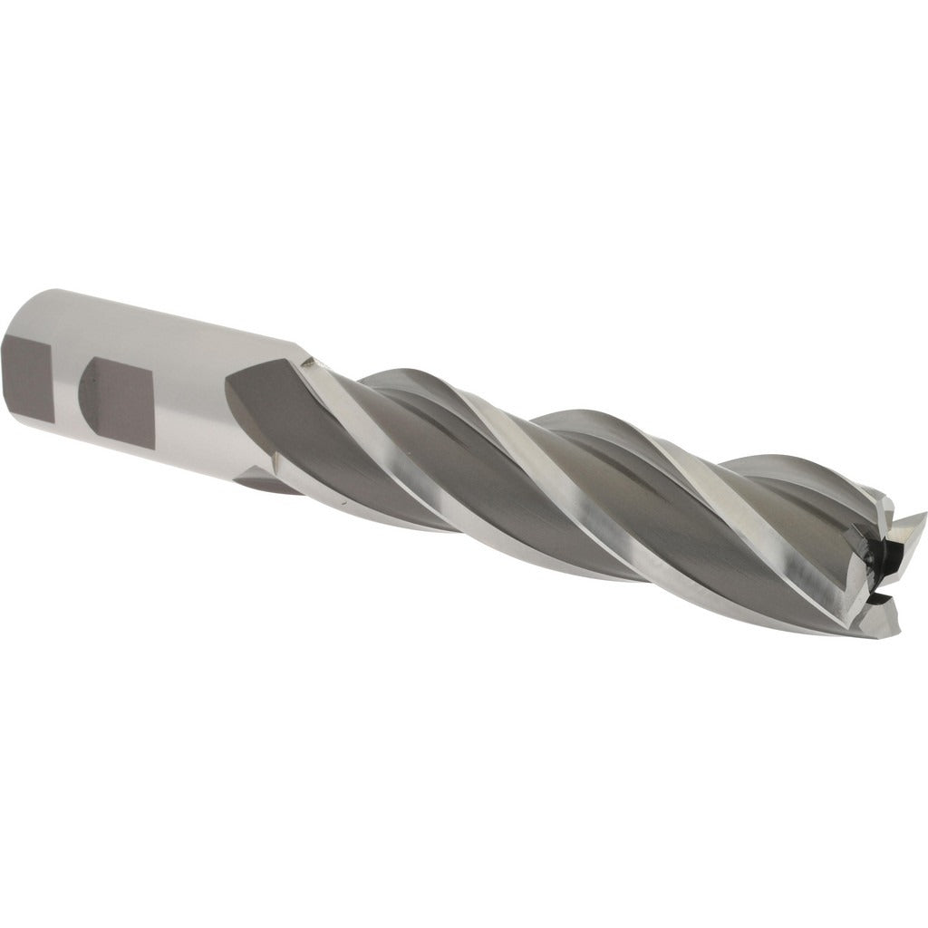 HERTEL Hertel E1034064 Square End Mill 1 in 4 Flute Hss Long
