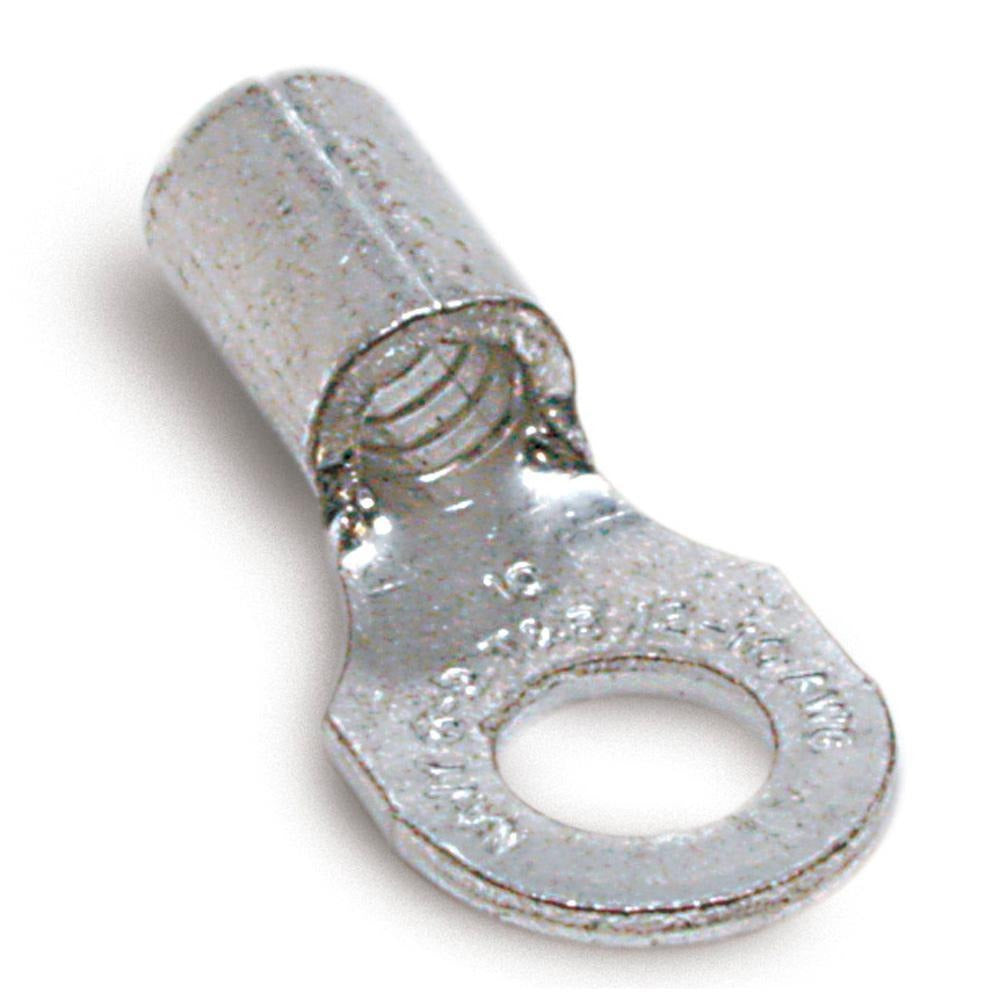 PANDUIT Panduit P22-4R-C Ring Terminal Non-Insulated 26-22 AWG #4 Stud PK100