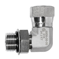 MIDLAND INDUSTRIES Midland Industries SS6809-08-08 90-deg Elbow Adapter