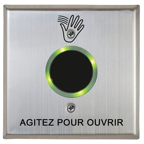 CAMDEN DOOR CONTROLS Camden Door Controls CM-331/42FR-SGLR Touchless Switch