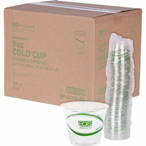 ECO-PRODUCTS Eco-products ECOEPCC9SGS 9 Oz Pla Cold Cup Case of 20