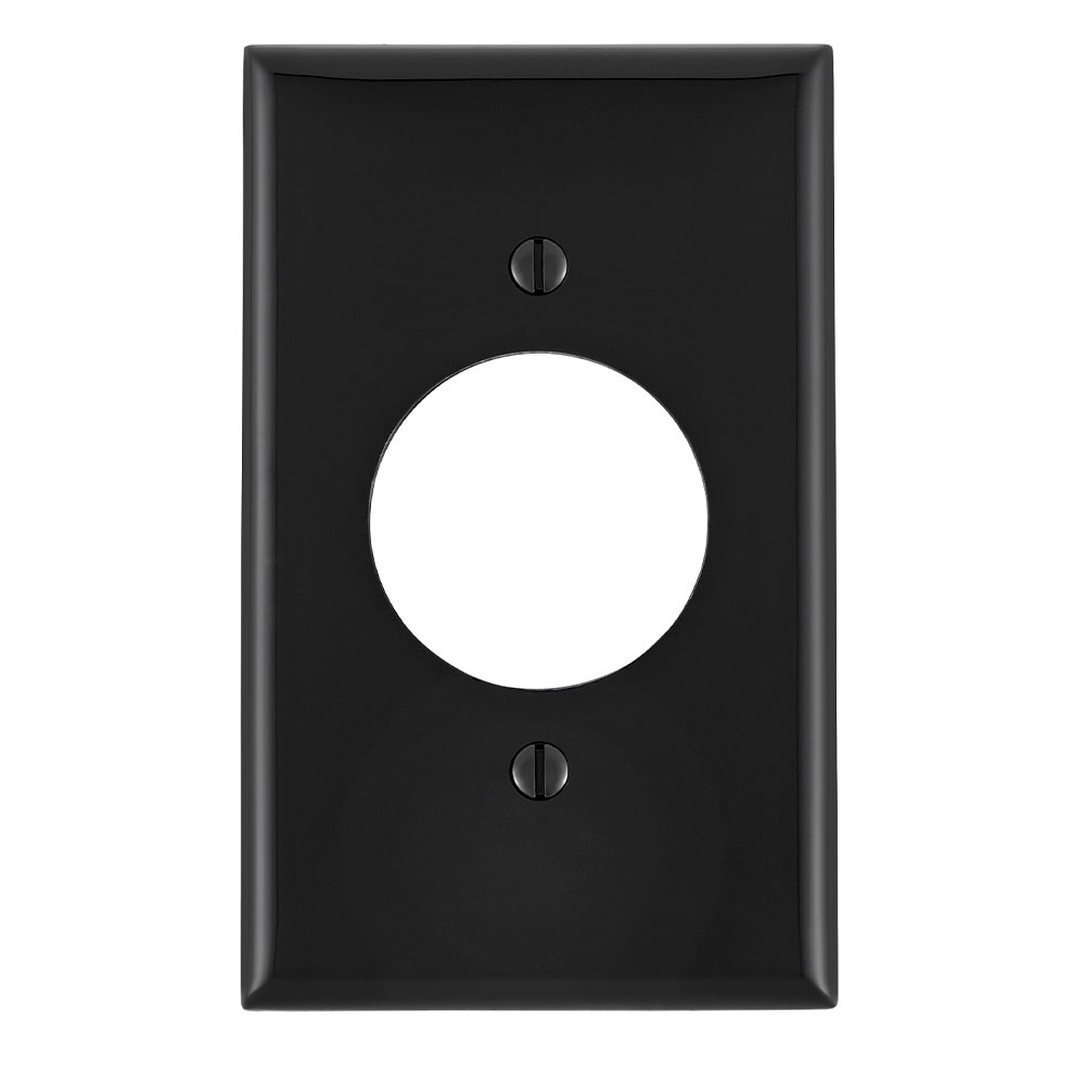 Leviton 80720-E Wallplate Standard Size 1-Gang 1.6 Inch Diameter