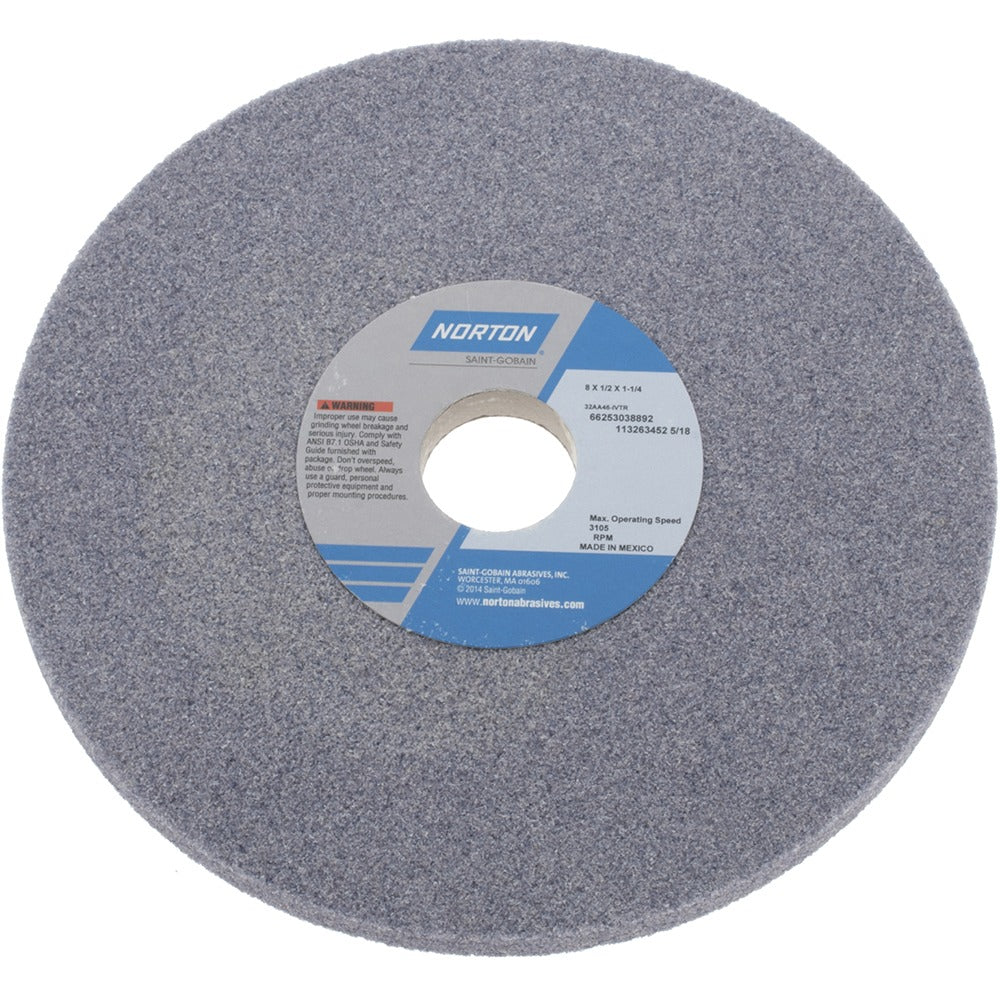 NORTON Norton 66253038892 Surface Grinding Wheel 8in 46 Grit Type 1