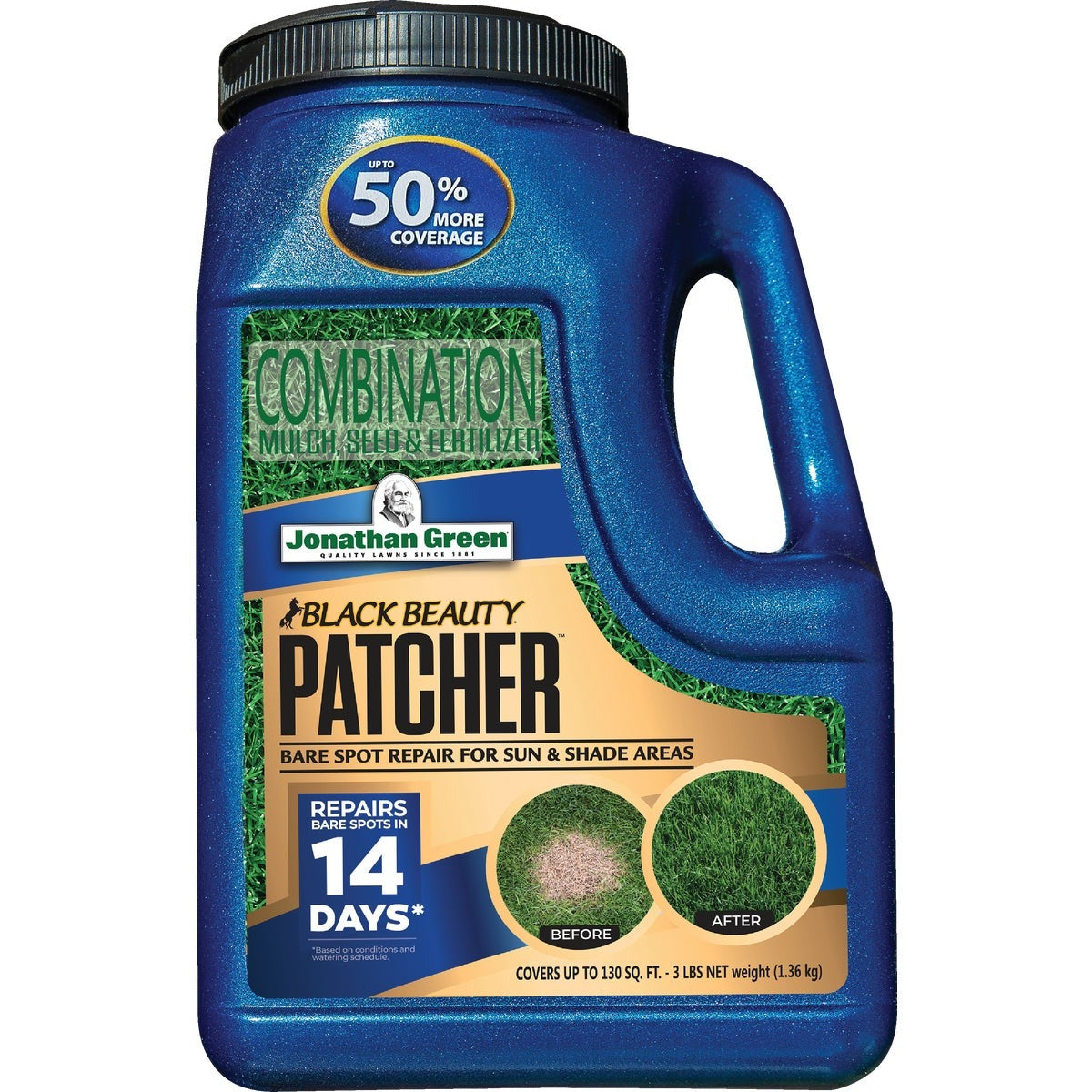 JONATHAN GREEN Jonathan Green 10450 Patch Master Lawn Repair Mix 3 Lb