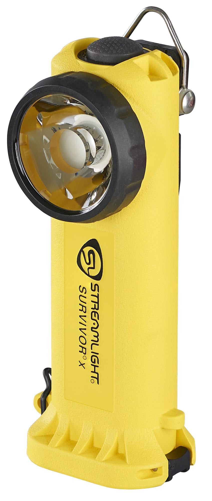 STREAMLIGHT Streamlight 90962 Survivor X Rechargeable Right Angle Light 120V/100V AC 12V DC Bank Charger 90962