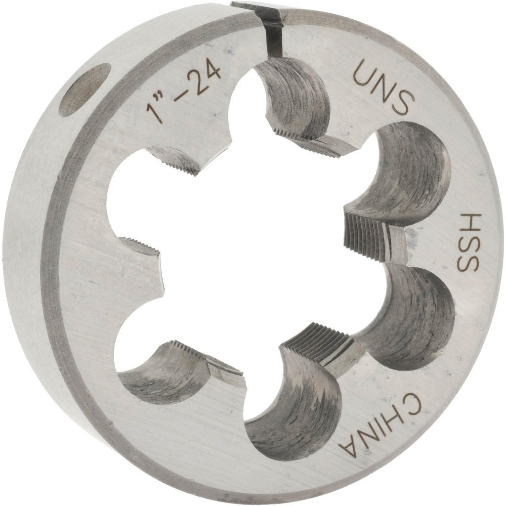 VALUE COLLECTION Value Collection 315-1344 Round Die 1-24 2 Inch Od Hss