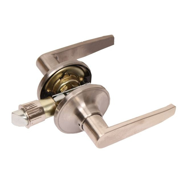 PAMEX Pamex FLG603 Olympic Lever Passage Lockset Grade 3 Satin Nickel