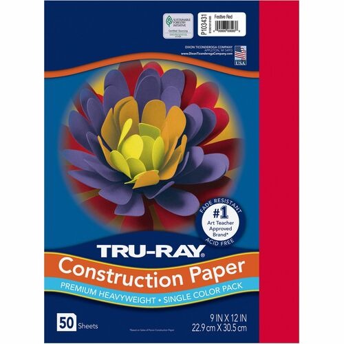 PACON Pacon PAC103431 Construction Paper 9x12 Inches 50 Pack
