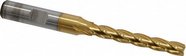 CLEVELAND CONTROLS Cleveland C33440 Square End Mill 1/4 in 4 Flute Hss Tin