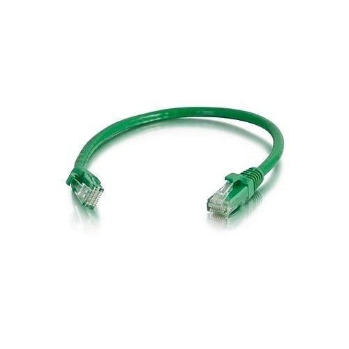 QUIKTRON Quiktron 576-120-6IN CAT6 Patch Cable 6 in Green Snagless