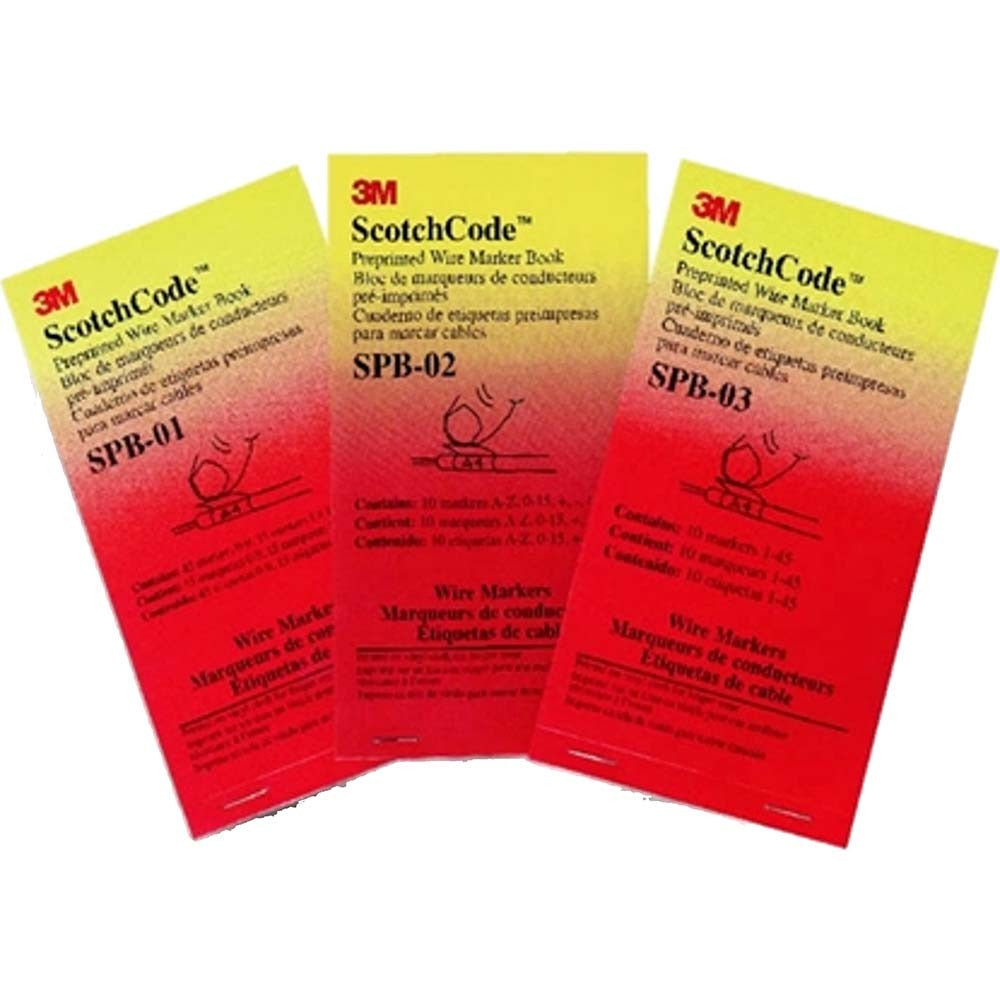 3M 3M 7000133164 Write-on Self-laminating Label Book 180 Labels