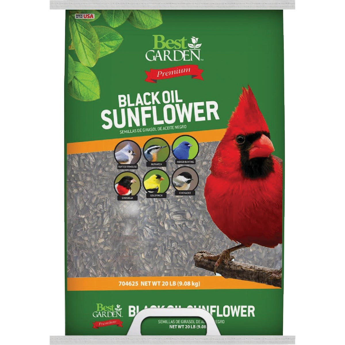 BEST GARDEN Best Garden 90056 Black Oil Sunflower Seed 20 Lb