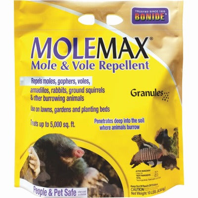 BONIDE Bonide Products Inc 692150 Mole Repellent Granules 10 Lb