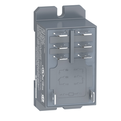 Schneider Electric RPF2BF7 Square D RPF2BF7 120 VAC 30 Amp 2NO 2NC Din Rail/Panel Mount Plug-In Relay