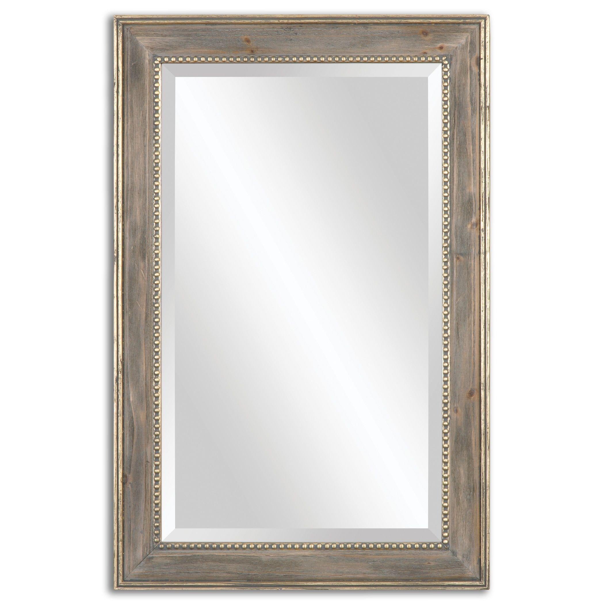 UTTERMOST Uttermost 14496 Rectangular Vanity Mirror Gold Leaf Pine