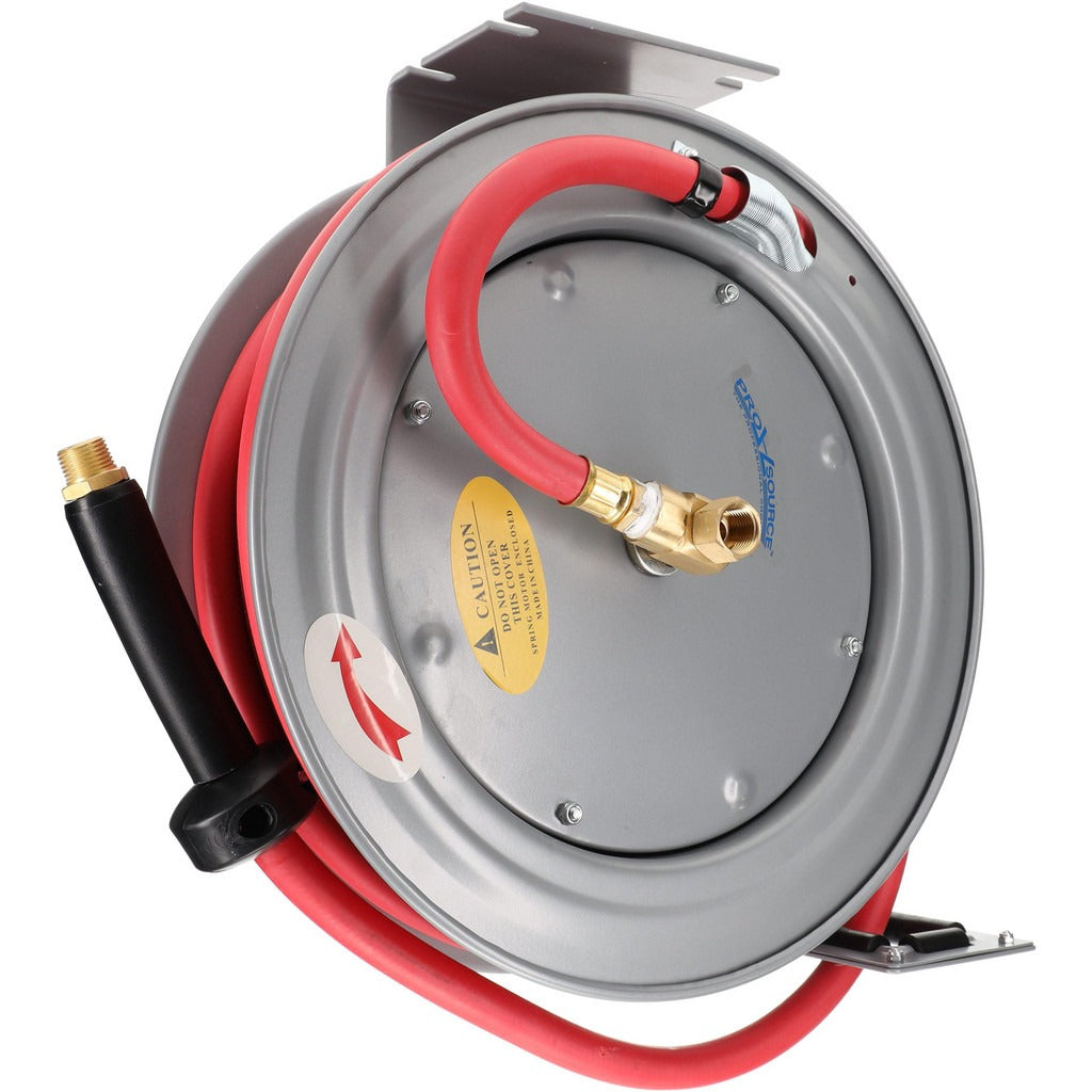 PRO-SOURCE Pro-source 2810053310PRO Spring Retractable Hose Reel 33 Ft