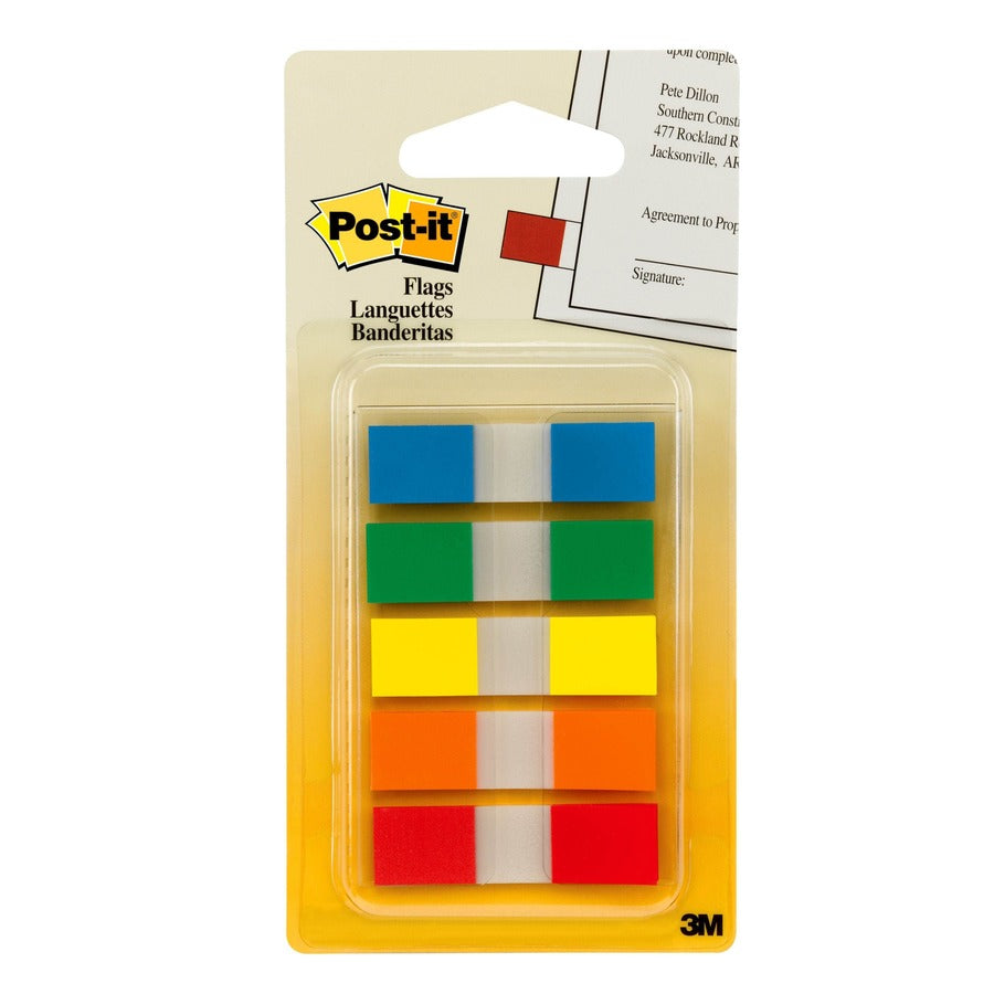 3M 3M MMM6835CF Post-it Flags in Portable Dispenser (100 Flags / 5 Dispensers) 683-5CF