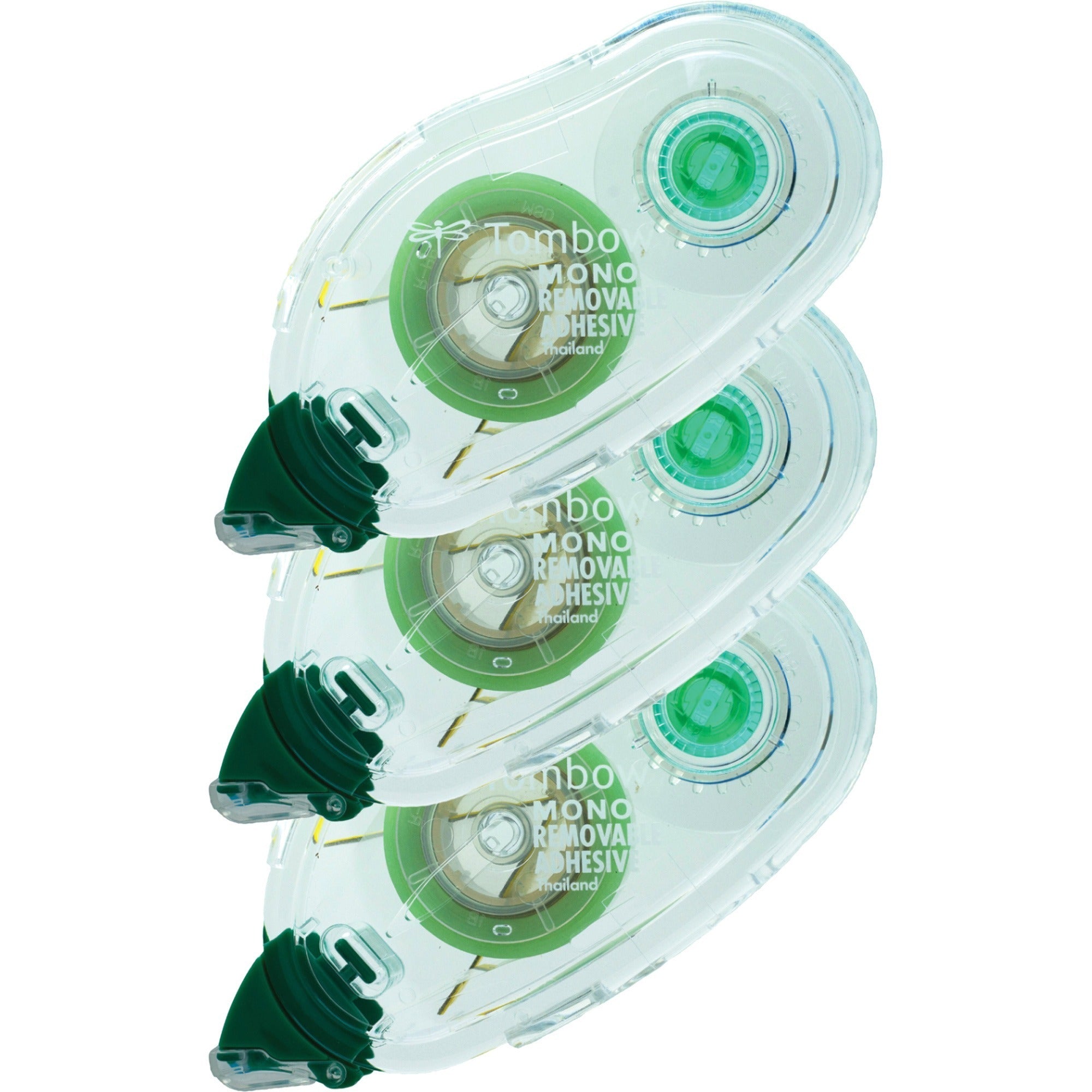 TOMBOW Tombow TOM62209 Mono Removable Adhesive Applicator Refill (3 Pack) 62108