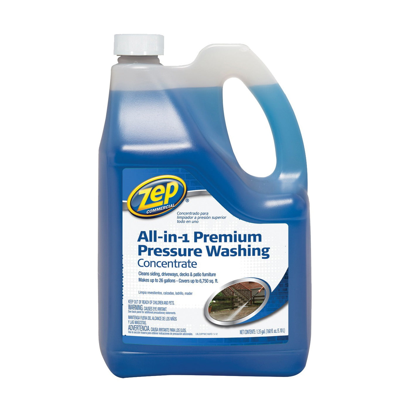 ZEP Zep ZUPPWC160 All-In-1 Pressure Wash Concentrate 1.35 Gal (1 Pack)