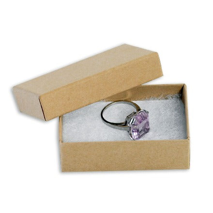 BSC PREFERRED Bsc Preferred JB211K Jewelry Gift Box Cotton Fill 100 Pack