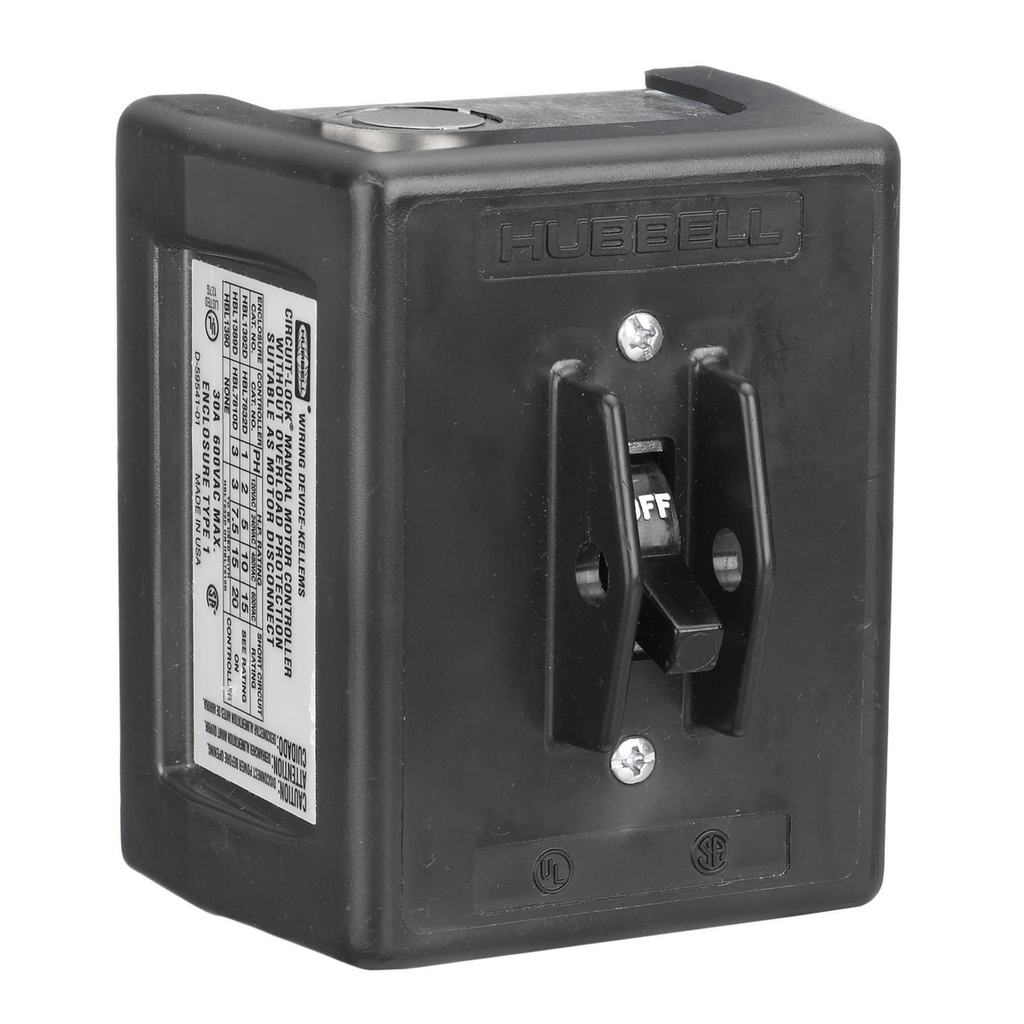 HUBBELL WIRING HBL1389D DISCONNECT SWITCHES
