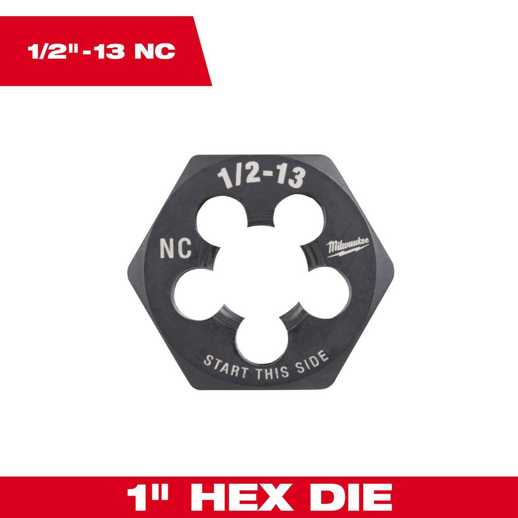 MILWAUKEE Milwaukee Tool 49-57-5360 Hex Rethreading Die 1/2-13 Unc