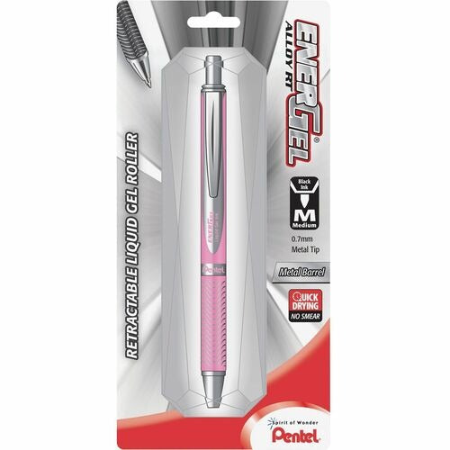 PENTEL Pentel PENBL407PBPA Energel Alloy Retractable Gel Pen