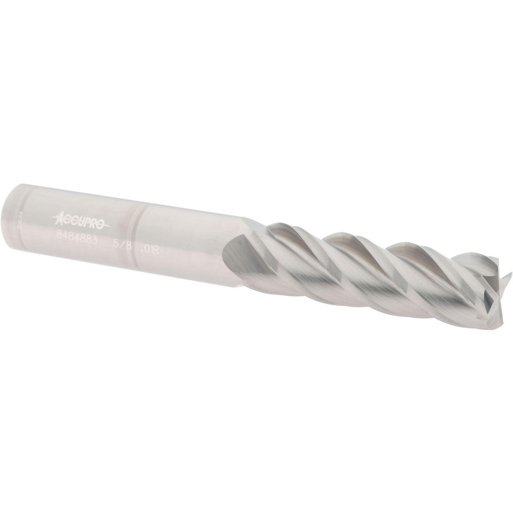 ACCUPRO Accupro 12183106 Corner Radius End Mill 5/8 in 4 Flute